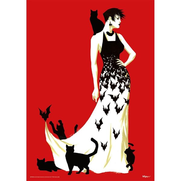 Trend Setters Batman Cats & Bats Mightyprint Wall Art MP17240582